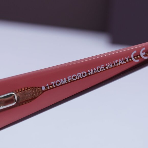 Tom Ford FT5745-B 072 Square Eyeglasses 54mm - Transparent Rose/Blue Light Block - Picture 10 of 10